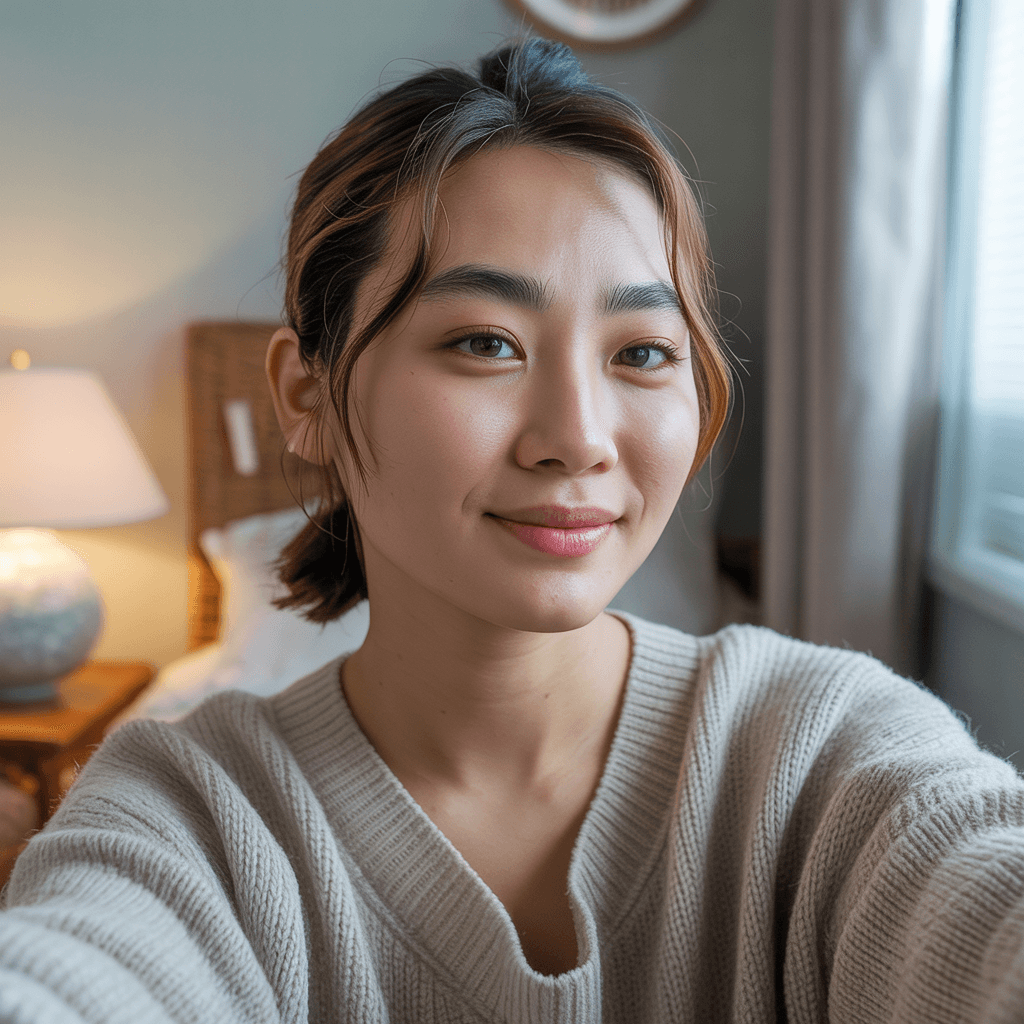 Before - Casual selfie