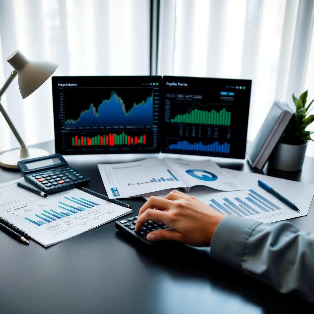 Professional financial advisor headshot generated by AI