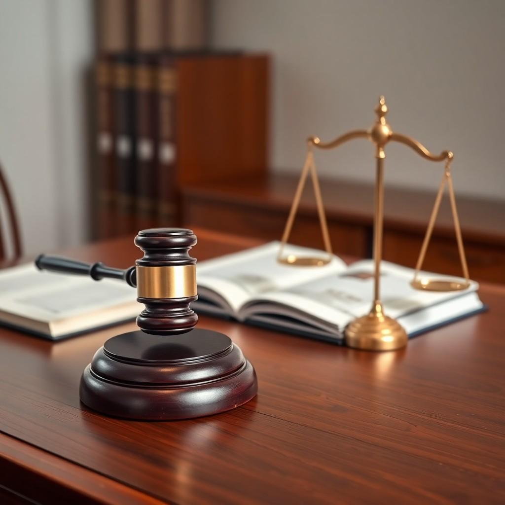 Professional lawyer headshot generated by AI